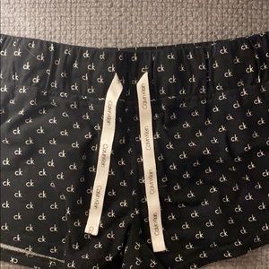 Calvin Klein pajama shorts